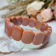 溫暖肉桂 * 肉粉色 天然 珊瑚玉 手排 手環客製化禮物