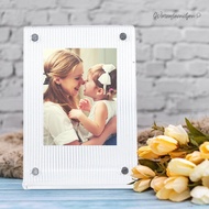 Acrylic 3 inch Movie Tickets Photo Frame for Mini11/8/7+/9 (A Clear Water Wave)
