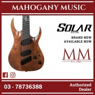 Solar A1.7AN-FF Fanned Fret Aged Natural Matte Electric Guitar