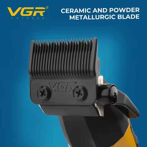 VGR 9000RPM Hair Clipper Professional Clippers Adjustable Haircut Machine Cordless Hair Trimmer Elec