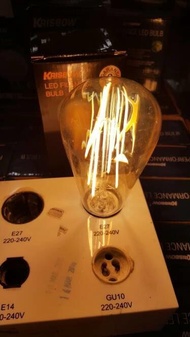 (Sale) Bohlam Filament LED/ Lampu Pijar LED 4W Krisbow Oval