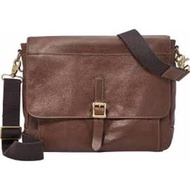 Fossil Defender Ew City Messenger Bag Brown MBG903420 - Coklat