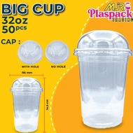 Big Cup 32oz Boba Bekas Ikan Laga Air Balang Gelas Besar Sosej Bakar ABC (50pcs)