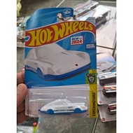 HOT WHEELS PORSCHE 911 CARRERA WHITE KEYCHAIN