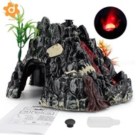 [utruiut0k] Volcano Red Light Experiment School Kids Physics Educational Toys Play