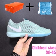 Soccer Shoes Futsal Nike77 Lunar Gato Ii Ic - Racer Blue Volt Kasut Bola Sepak kasut bola sepak orig