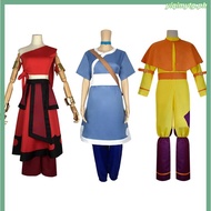 Anime Avatar The Last Airbender Katara Mai Zuko Azula Aang Korra Cosplay Costume Adult Men Women Hal