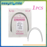 10wires/bag Easyinsmile Dental Orthodontic Arch Wires Niti  Round Archwire Form 016/018/020 Upper/Lo
