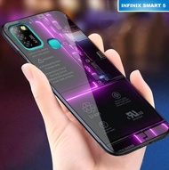 Softcase Glass Kaca Infinix Smart 5 - K680 - Casing For Type Infinix Smart 5 - Softcase Kaca Premium - Case Infinix Mewah - Case Infinix Terbaru - Kesing Infinix Smart 5 - Case Infinix Smart 5 - Softcase Infinix Smart 5 - Pelindung Hp Infinix Smart 5