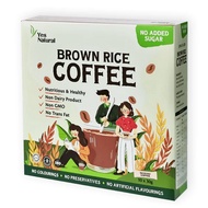 Yes Natural Brown Rice Coffee (Sugar Free) 悦意 糙米咖啡 *无糖 (10 x 30gram) Halal Instant Coffee