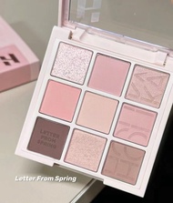 Holika Holika Eyeshadow Palette 9 Colors 06 Knitted Pearl Matte 03 Earth Oats Color Eyeshadow สำหรับ