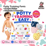 ⭐Moo Baby 6 Lapis Seluar Dalam Potty Training Panties Potty Train Potty Training Pants xxl/xxxl Spen