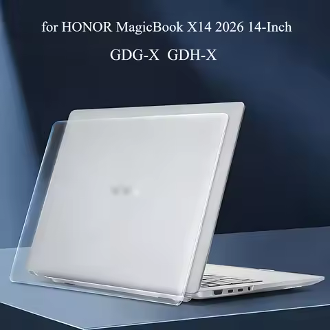 Matte Case for 2026 HONOR MagicBook X14 Case AMD GDH-X Slim Plastic Protective Shell for Honor Magic