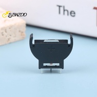 [BBNZDD] 10Pcs  Plastic CR2032 2032 3V Half-Round Cell Coin Vertical Battery Holder Battery Soet Cas