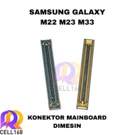Lcd CONNECTOR SAMSUNG M22 M23 M33 FPC LCD CONNECTOR Socket Machined