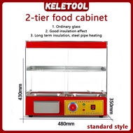 Commercial Food Warmer Display Big Fried Chicken Food Warmer Multi-functional Warmer Showcase Pema