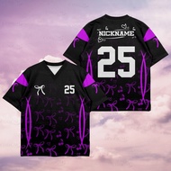 2026 new Coquette Oversized Korean style Jersey Custom Name Street Fashion T-shirt perempuan Summer