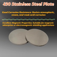 430 Stainless Steel Sheet 1CR17 Magnetic Plate, Laser Cutting Bending Metal, 2CR13/3CR13 Welding Mat