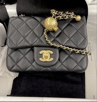 Chanel Mini Flap 方胖子 金球