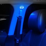 โคมไฟแม่เหล็ก LED ติดเพดานในรถยนต์,ไฟอ่านหนังสือไฟสร้างบรรยากาศเปลี่ยนสีได้สีสันสดใสสำหรับหลังคารถยนต์