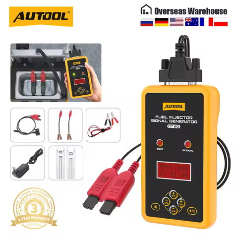 AUTOOL CT60 Fuel Injector Signal Generator Fuel Injector Super Pulse Signal Tester Increase CT150 CT
