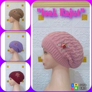 Grandmother's cap, mother's cap, sequin ck BINTANG