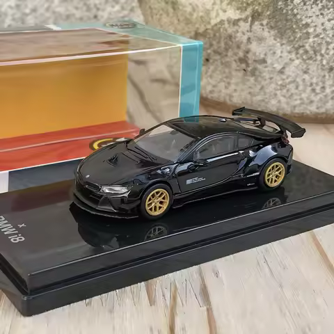 Die-cast 1:64 Scale Bmw I8 Rv Simulation Alloy Car Static Model Boy Hobby Birthday Gift Commemoratio