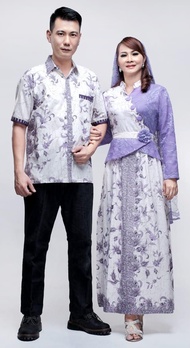 Baju Pasangan Couple Gamis Batik Zoya