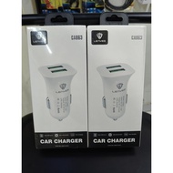 CAR CHARGER LENYES CA863 DUAL PORT USB FAST CHARGING 2,4A CAR CHARGER
