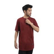 T-Shirt Muslim Pria ZEEHAN Kaos Motif Koko Kurta Bahan Cotton Combed 30S Baju Koko Muslim Pria Terbaru - Tersedia 6 Pilihan Warna