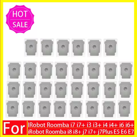 Dust Bags For iRobot Roomba i3 i4 i5 i5+ i7 i7+ E5 E6 E7 i3+ i4+ i6+ i8+ j6+ S9+ j7+ j8+ j9+ Accesso