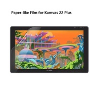 Protector Paper-like Film Compatible for Huion Graphic Tablet Kamvas 22 Plus Matte Film