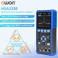 OWON HSA2105 HSA2307 HSA2310 HSA2320 Handheld Spectrum Analyzer 3-in-1 RF Analyzer Oscilloscope Mult