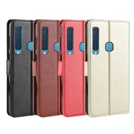 For Samsung Galaxy A9 2018 A920F A920 SM-A920F A 9 A92018 Case Flip Luxury Wallet PU Leather Phone C