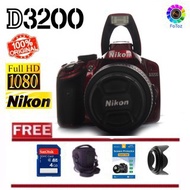 Nikon Red D3200 Dslr Camera (Used) Limited Colour