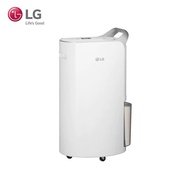 LG PuriCare™ UV抑菌 WiFi變頻 17公升除濕機-MD171QSE0（晶鑽銀）_廠商直送