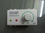 FUJIYAMA  สวิทซ์หรี่ไฟ มอก. ดิมเมอร์ DIMMER 300W/600W ใช้กับฝา PANASONIC *** ไม่สามารถใช้ได้กับหลอดL