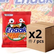 Enaak印尼香脆雞仔點心(零食)麵 辣味28g x 3 小包 x 2