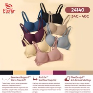 Elena 24140 Unwired Bra Thin FoamWanita 34C - 40C