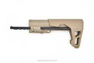 RST 紅星 - King Arms PDW SBR Stock M4後托組 電池托 槍托 沙色 KA-STOCK-21