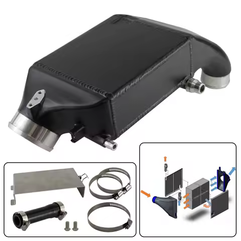 Alpha Performance Intercooler Fits For Mercedes Benz M133 A45 AMG (W176)13-18 ;CLA45 AMG (C117)14-18