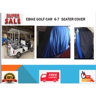 ebike golf car 6 seater cover water repellant