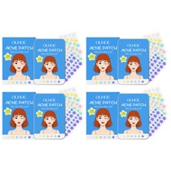 OUHOE แผ่นแปะสิวรูปดาว acne patch ทำความสะอาดผิวหน้าอย่างอ่อนโยน พร้อมบำรุงผิวด้วยแผ่นแปะปิดสิวสำหรั
