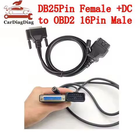 DB25pin female connector to 16pin male connector Uesed for KTM BENCH 32 IN 1 Accessories Extension C