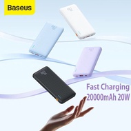 【24H Shipped 3 Years Warranty】Baseus Airpow 20W Power Bank 10000mAh 20000mAh Fast Charge Powerbank for iPhone 15/14/13/12 Xiaomi batterie externe