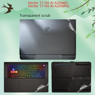 Suitable for 17 Inch MSI Vector 17 HX AI A2XWJG A2XWHG Laptop Case Protective Film Computer Body Bea