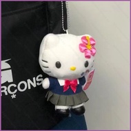 SQ4 Sanrio Hello Kitty Sailor Clothes JK Uniform Decor Plush Dolls Gift For Girls Bag Pendant Stuffe