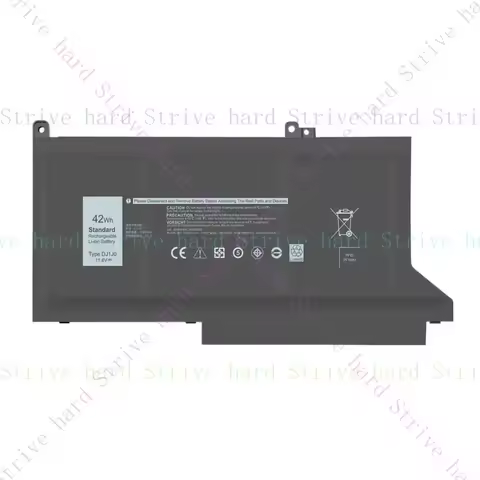 Lot 10x DJ1J0 BATTERY FOR DELL Latitude 12 7280 7290 13 7380 7390 14 7480 7490