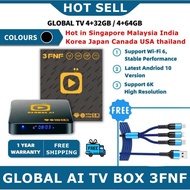 FVBGNHBVCS   2022 Global Ai 3FNF 4GB32GB Global AI Tv Box Voice Control Hot In Singapore Malaysia Korea Japan HK TW USA CA Pk Evpad 6P Tv Box