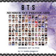 Photocard Set Member | Bts Photocard